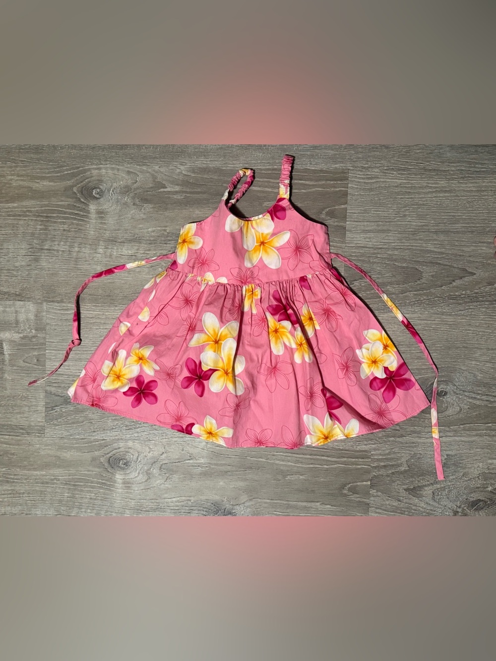 Pacific Legend Apparel Hawaii Exclusive Plumeria Flower Tropical Hawaiian Dress